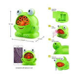 ELECTRIC HAND OPERATED FUN FROG BUBBLE MACHINE 3YRS+ - Kiddy Zone