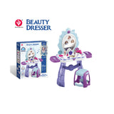 DREAM PRINCESS BEAUTY DRESSER WITH 35PCS ACCESSORIES 3YRS+ - BLUE