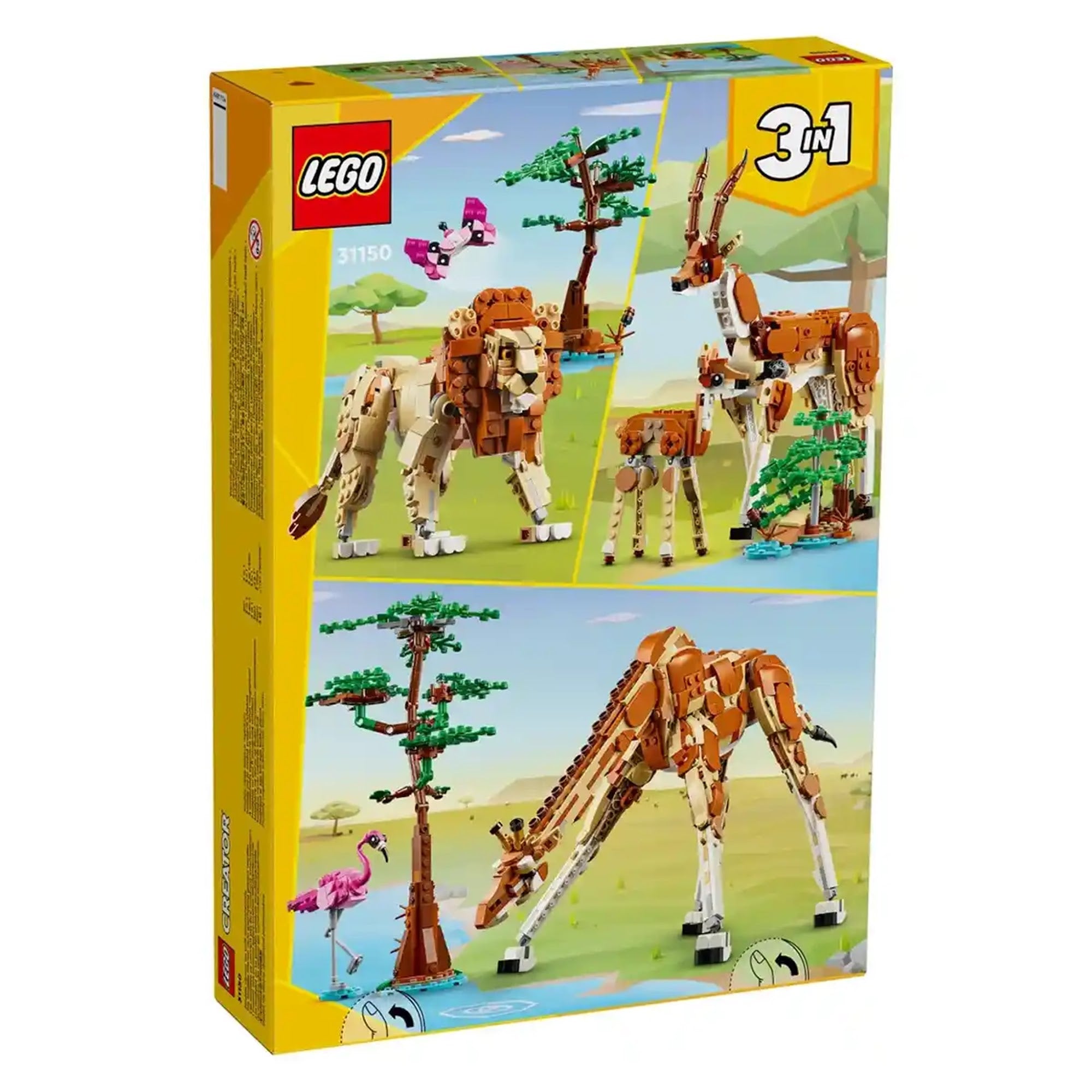 Lego Creator Wild Safari Animals 31150 - Kiddy Zone