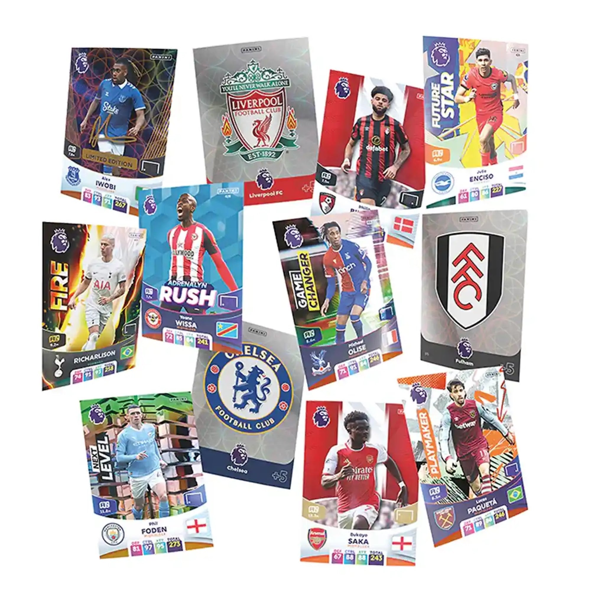 P2Panini Premier League 2023/24 Adrenalyn XL Booster set (Star Signings) - Kiddy Zone