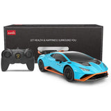 RASTAR R/C 1:24 Lamborghini Huracan STO - Blue