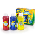 Crayola 3 8-Oz. Washable Fingerpaint Bold Colors - Kiddy Zone