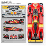 RASTAR R/C 1:14 Ferrari 499P - Red - Kiddy Zone