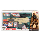 Desert War Gun with Sound, light, vibration - Kiddy Zone