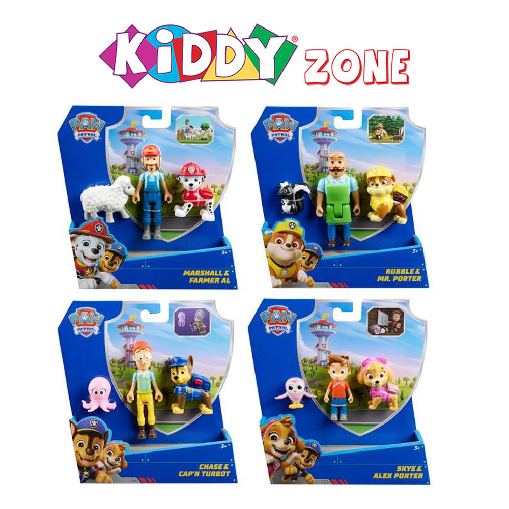 Paw Patrol Story Figure Pack Asst. - Kiddy Zone