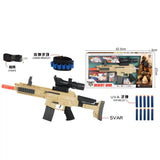 Desert War Gun with Sound, light, vibration - Kiddy Zone