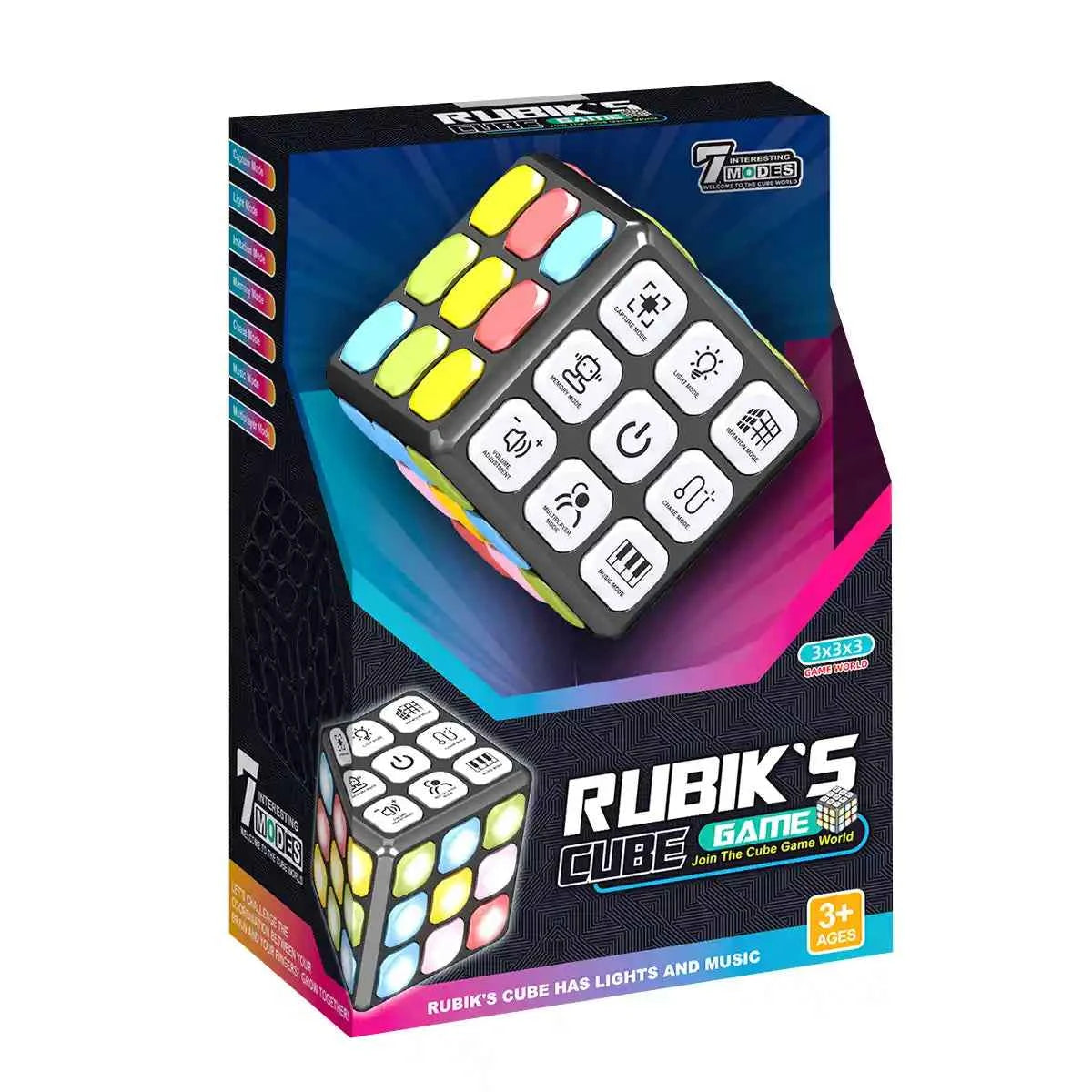 ELECTRONIC MAGIC CUBE 3YRS+ - Kiddy Zone
