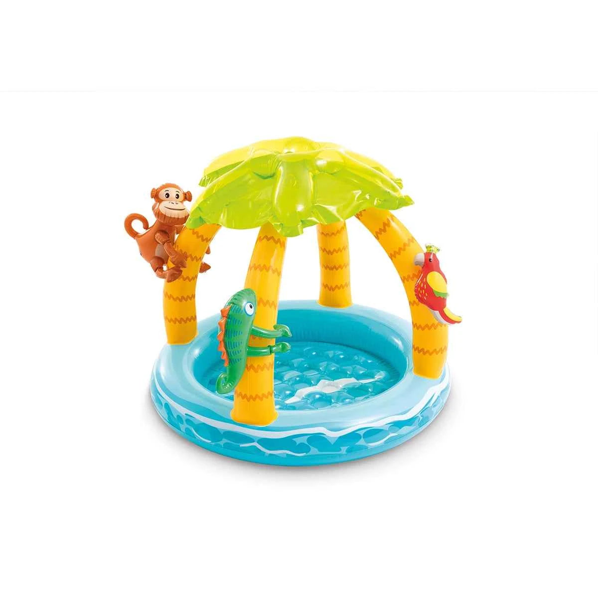 Intex Tropical Island Baby Pool, Ages 1-3 1.02m x 86cm 42158417 - Kiddy Zone