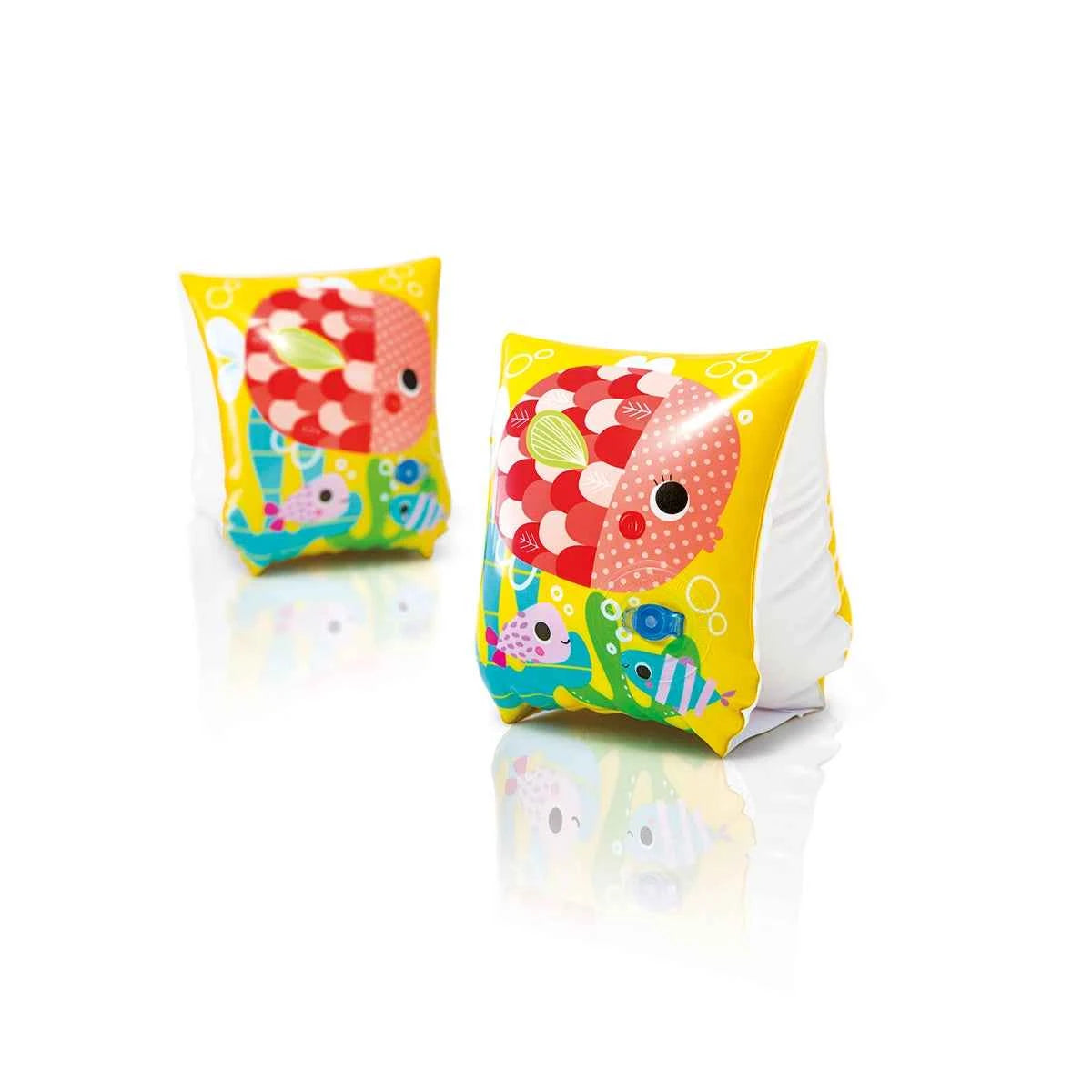 Intex Tropical Buddies Arm Bands, Ages 3-6, Peg Box - Kiddy Zone