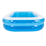 Giant Blue Rectangular Pool