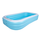 Giant Blue Rectangular Pool