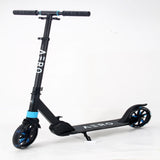 Aero Scooter with big light up wheels A5-Black
