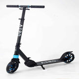 Aero Scooter with big light up wheels A5-Black