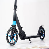 Aero Scooter with big light up wheels A5-Black
