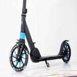 Aero Scooter with big light up wheels A5-Black