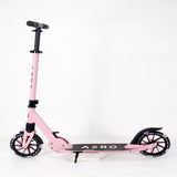 Aero Scooter with big light up wheels A5-Pink