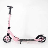 Aero Scooter with big light up wheels A5-Pink