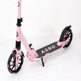 Aero Scooter with big light up wheels A5-Pink