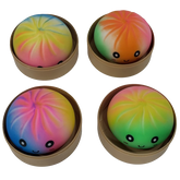Squeezy Dumplings Spray-Painted Buns