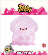 Taba Squishy Transparent Pink Squid