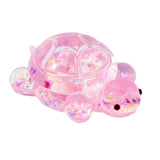 Taba Squishy Transparent Pink Turtle