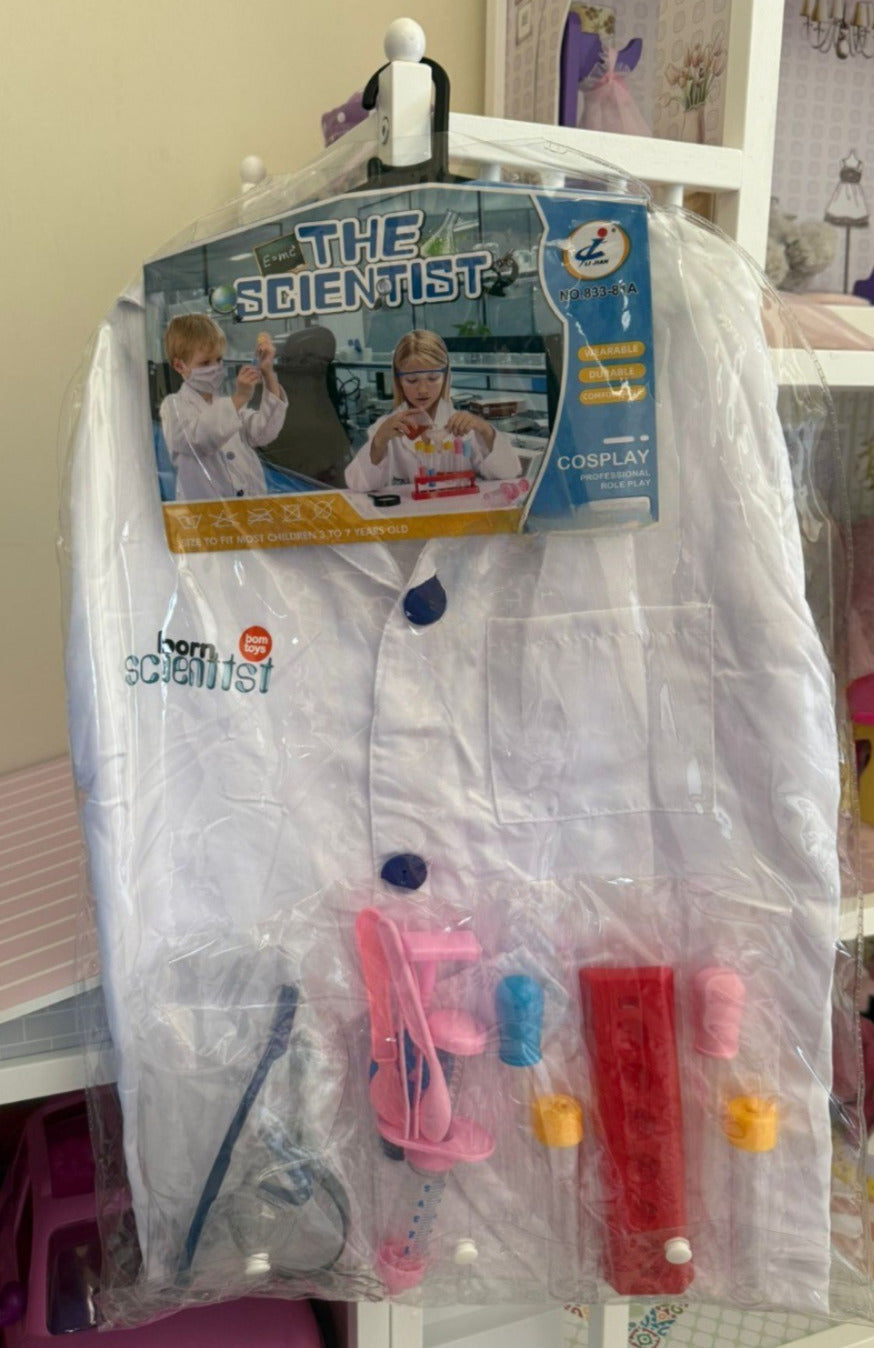 Scientist Costume Set 3yrs+ - Kiddy Zone
