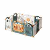 Foldable Playpen 10 Simple Panel, 1 Game Panel, 1 Door