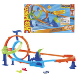 HW Stunt Tracks Double Loop Smash - Kiddy Zone