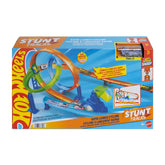 HW Stunt Tracks Double Loop Smash - Kiddy Zone