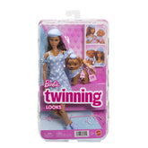 Barbie Twinning Looks - Brunette Doll - Kiddy Zone
