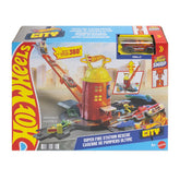 Hot Wheels City Super Fire Station Rescue - Kiddy Zone