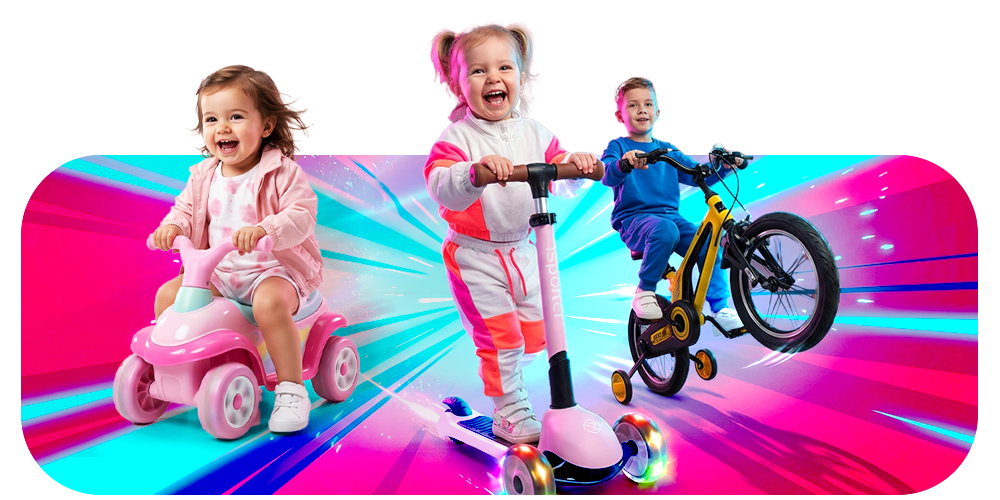 Bicycle, Scooters and Trikes