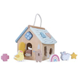 Edufun Wooden Shape sorter house 1-3YRS