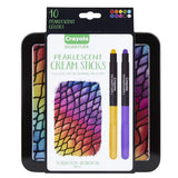 Crayola Signature, 10 ct. Pearlescent Gel Sticks - Kiddy Zone