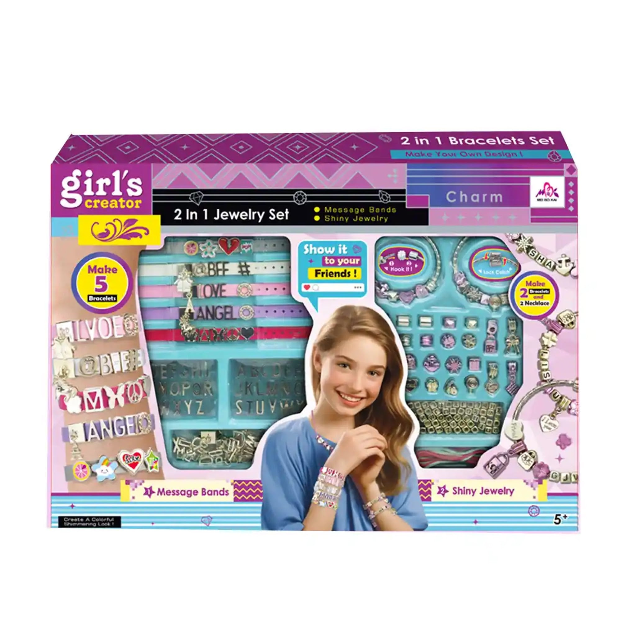 WATCH STRAP PANDORA 2-IN-1 SET 5YRS+ - Kiddy Zone