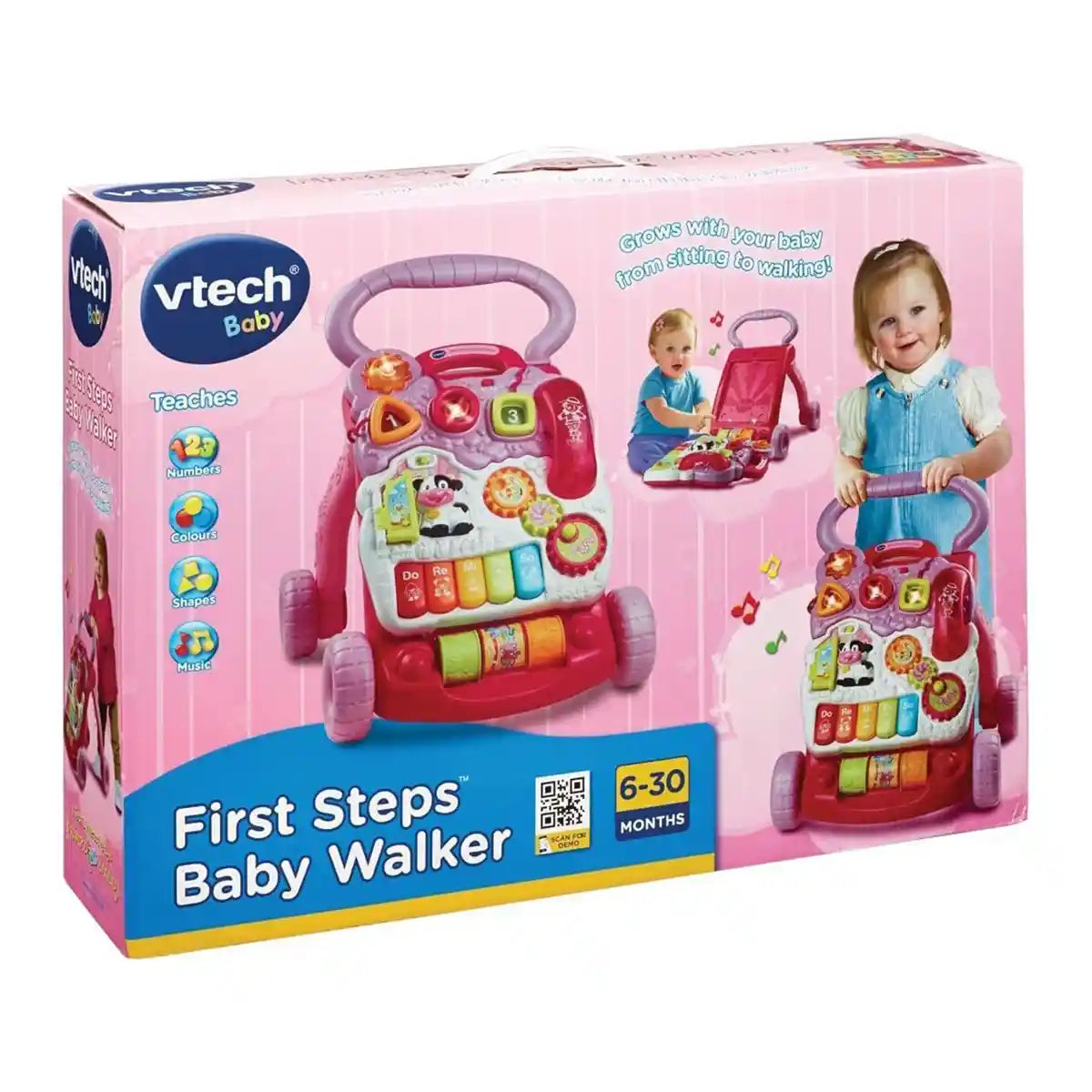 Fistr Step Baby Walker (Pink)