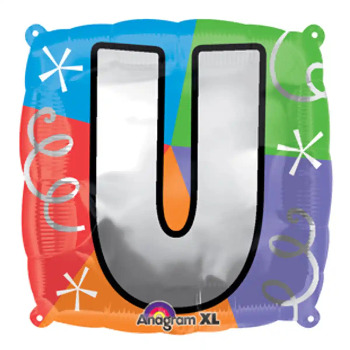 Balloon S30 18 Sqri Xl:Letter U
