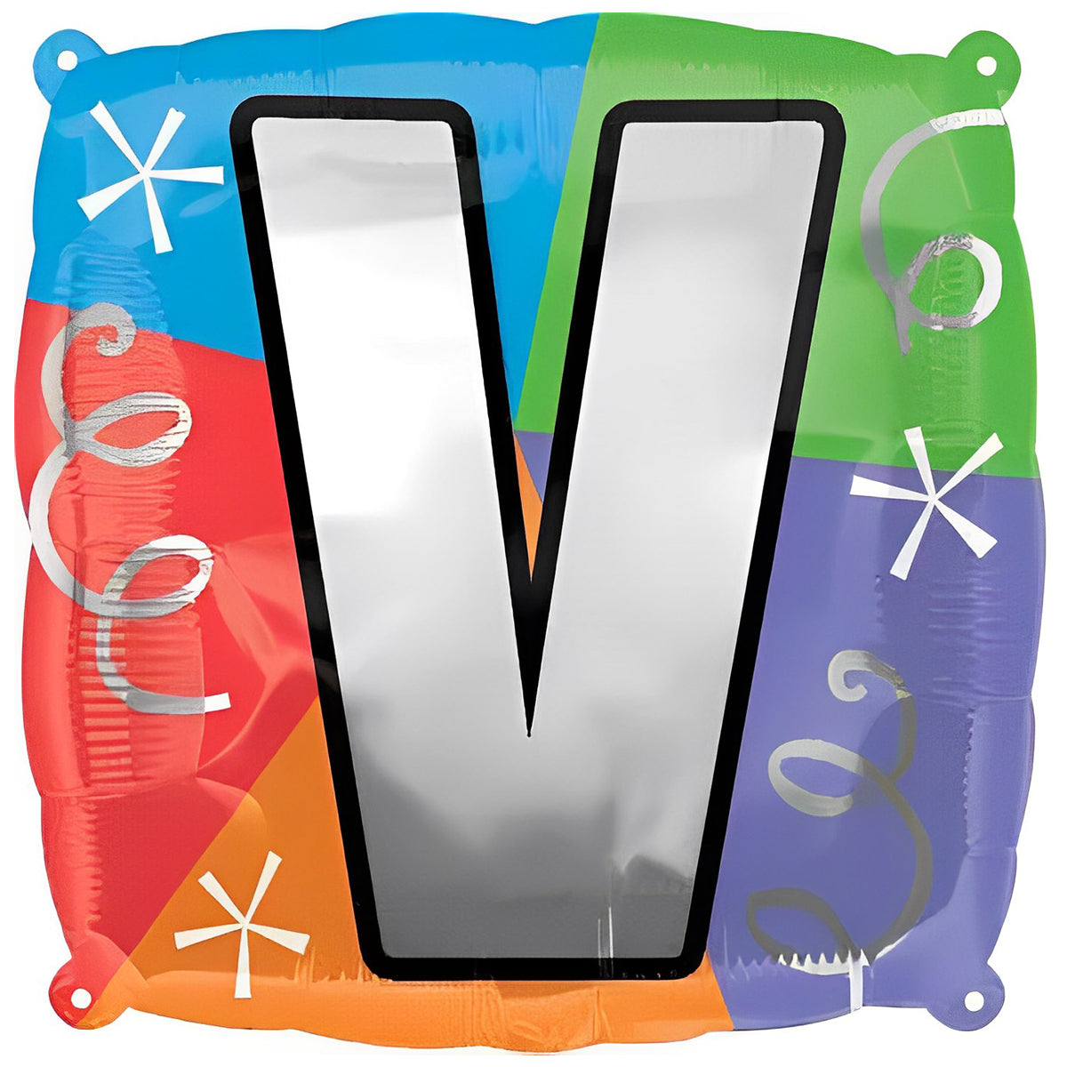 Balloon S30 18 Sqri Xl:Letter V