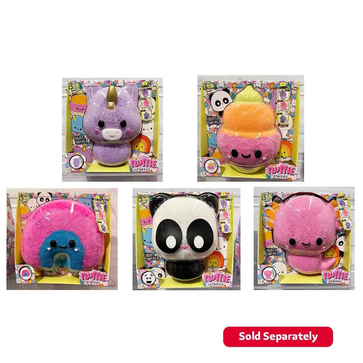 Fluffie Stuffiez Large Plush Asst - Kiddy Zone