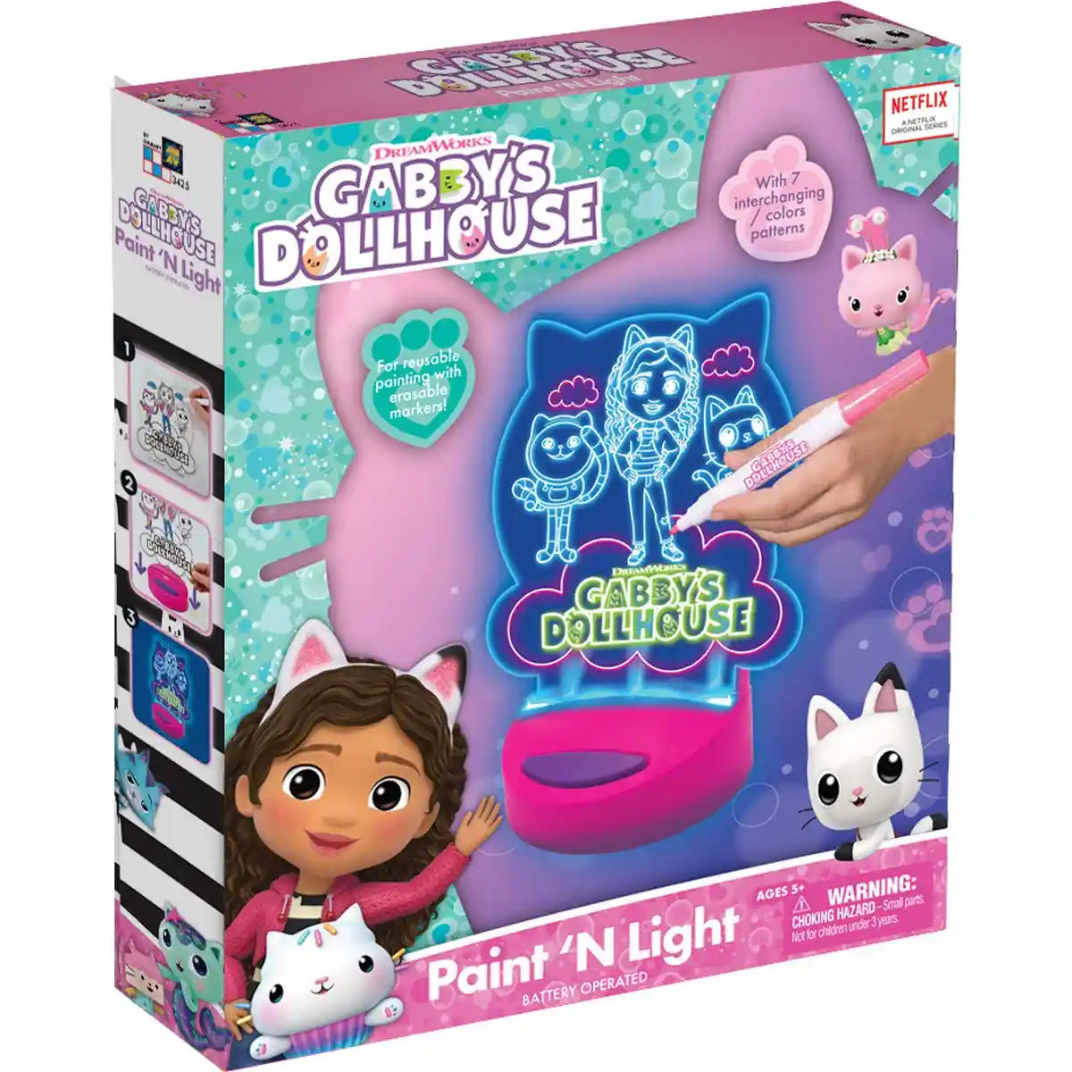 Gabby's Dollhouse Paint N lite