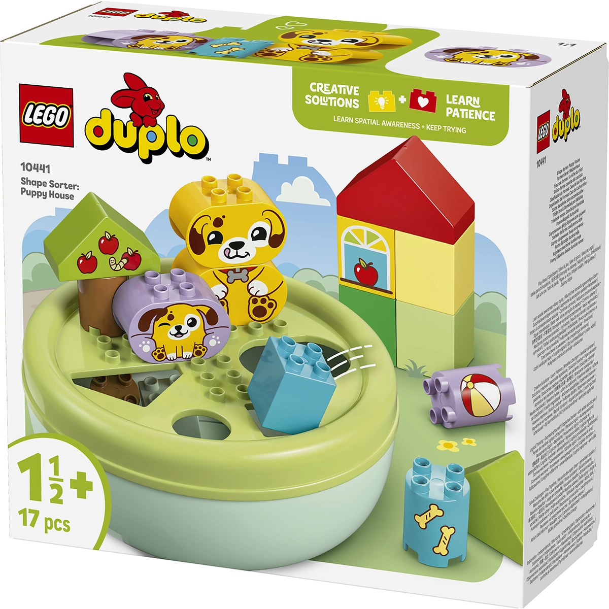 LEGO-DUPLO My First 10441 Shape Sorter: Puppy House 1Yr+