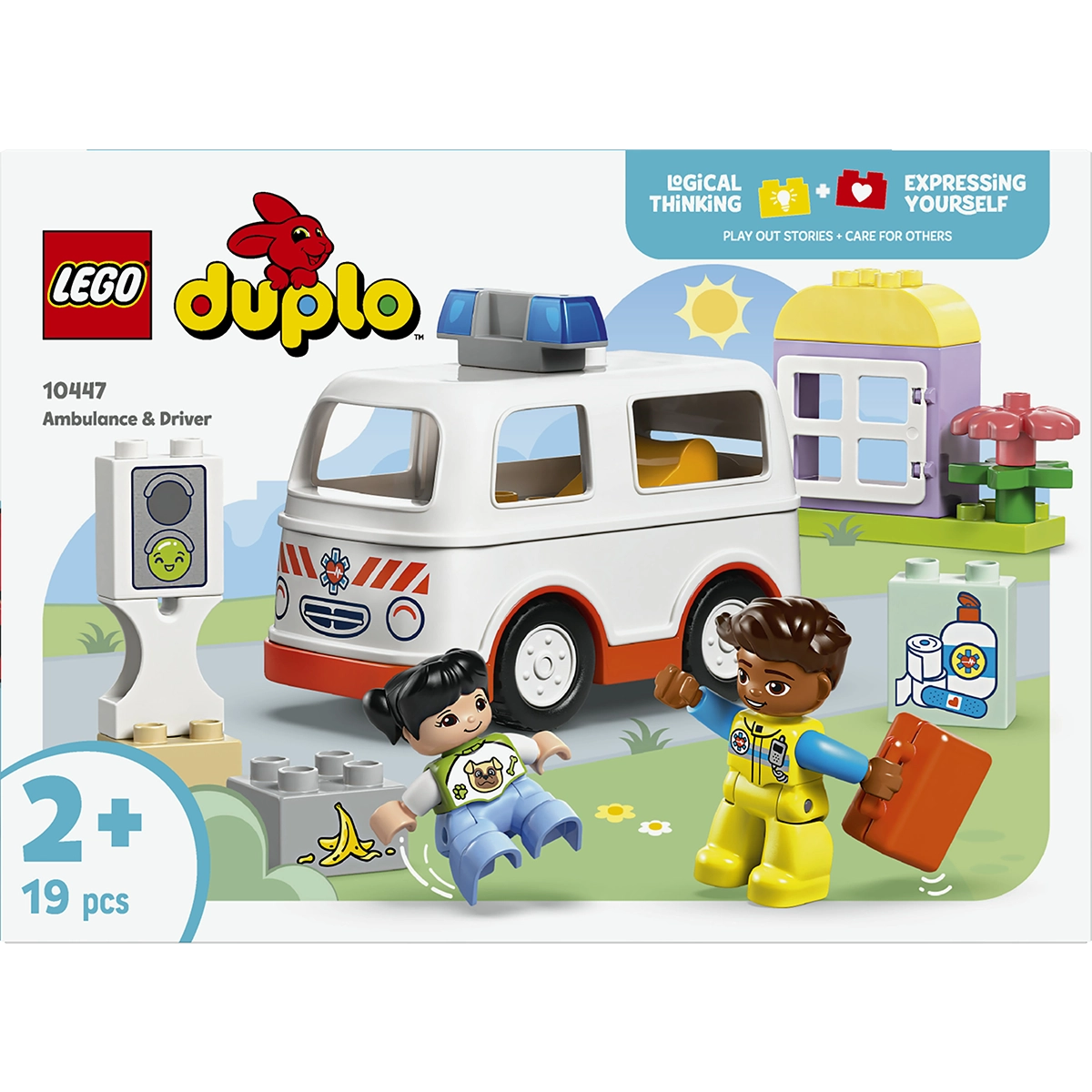 LEGO-DUPLO Town 10447 Ambulance & Driver 2Yrs+