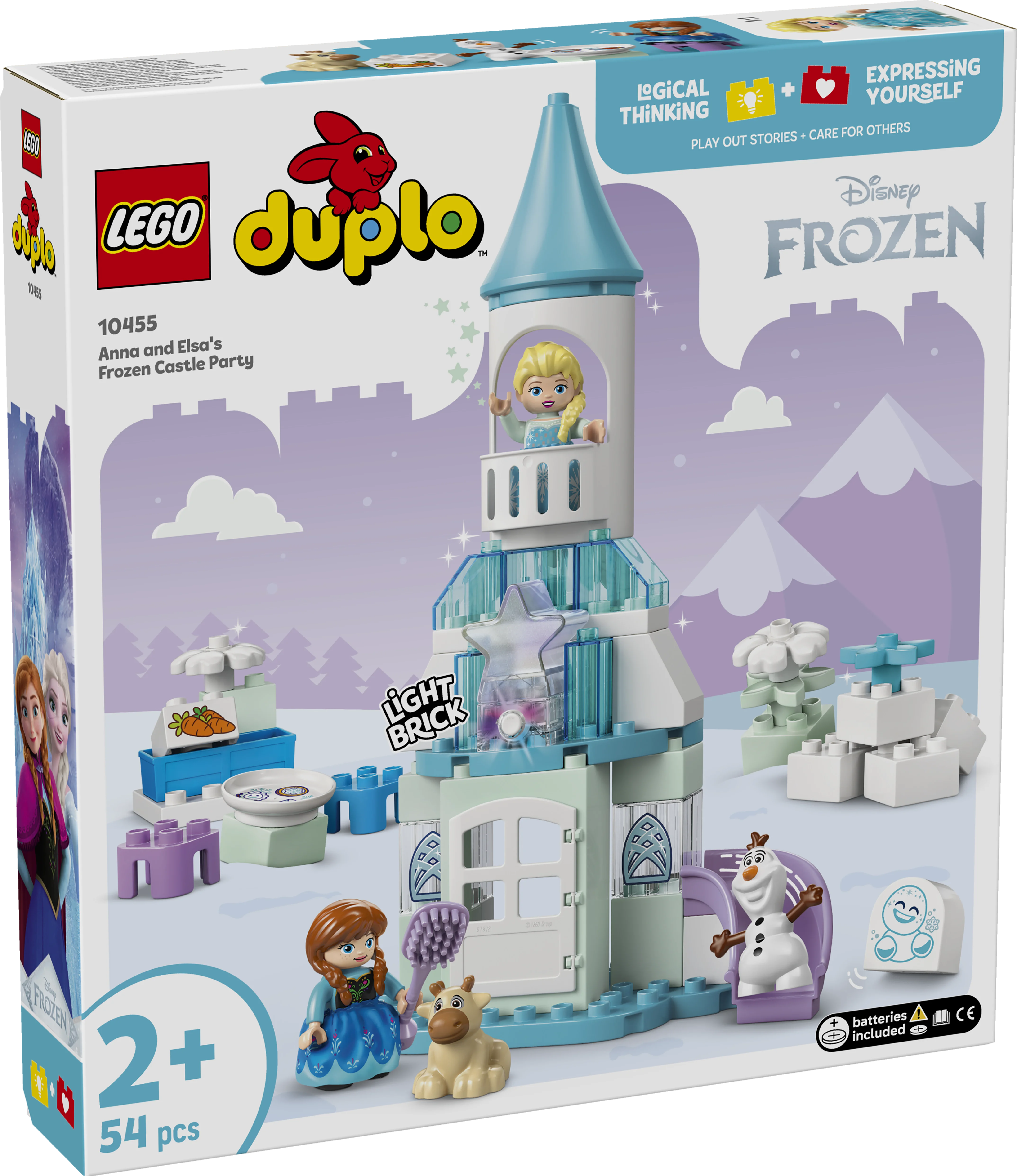 LEGO DUPLO Disney TM 10455 Anna And Elsa'S Frozen Castl.. V29  2+