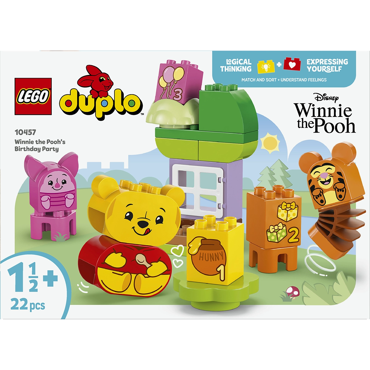 LEGO-DUPLO Disney TM 10457 Winnie the Pooh's Birthday Party 1Yr+
