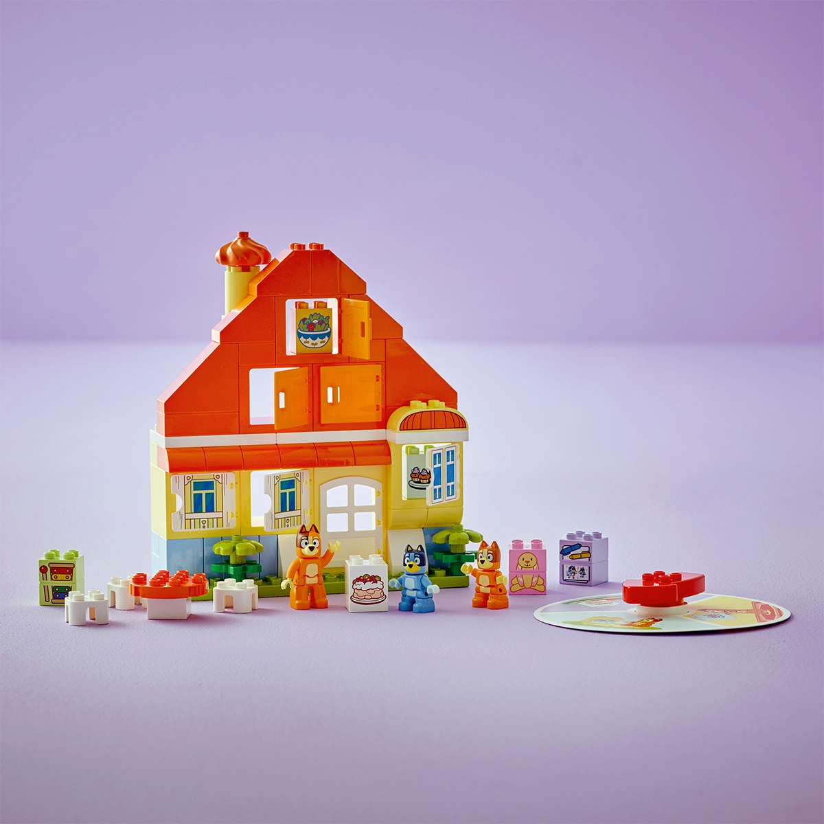 LEGO-DUPLO Bluey 10459 Bluey's Family House with Memory Game 3Yrs+