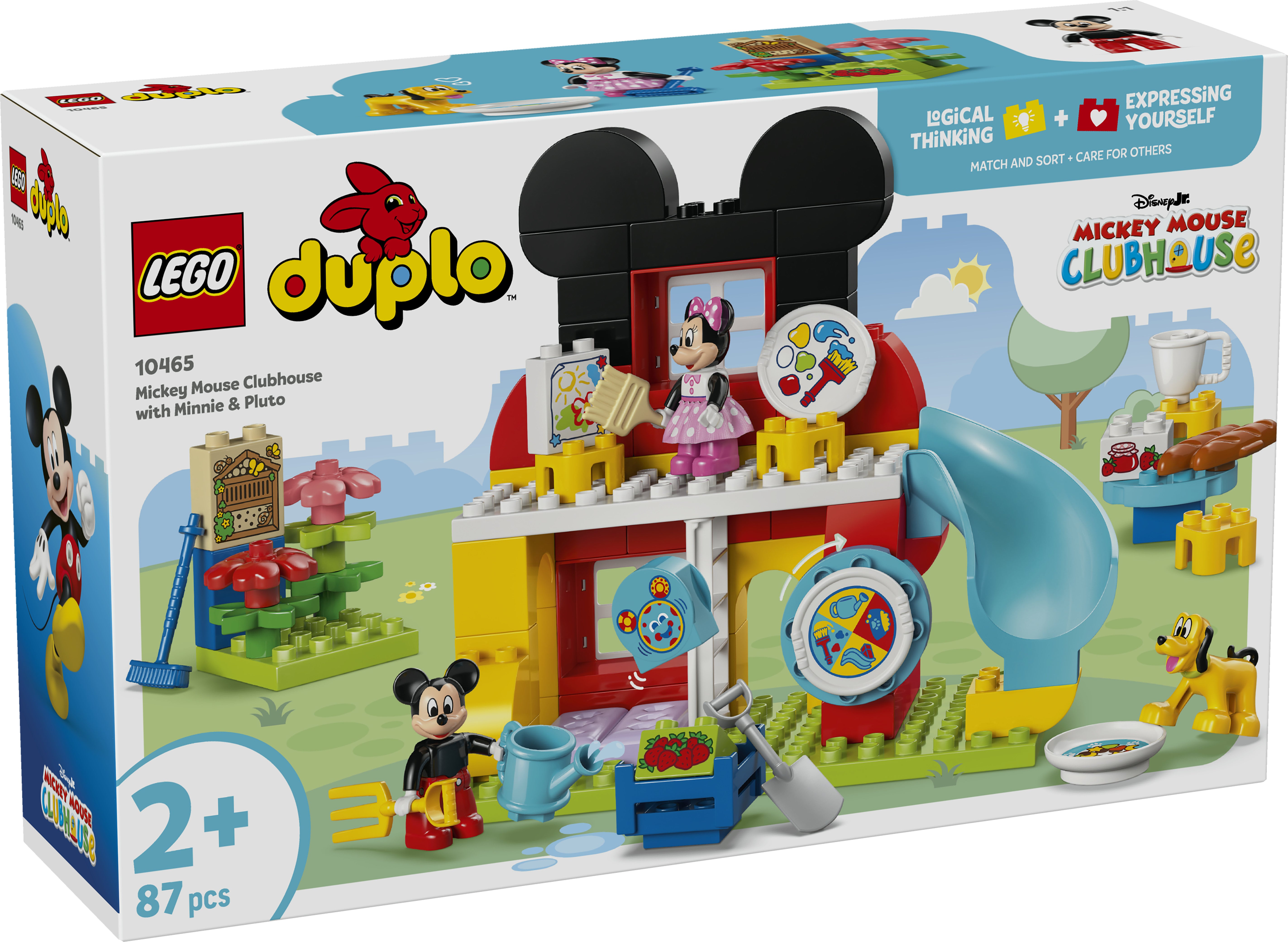 LEGO DUPLO Disney 10465 Mickey Mouse Clubhouse with Minnie & Pluto 2Yrs+