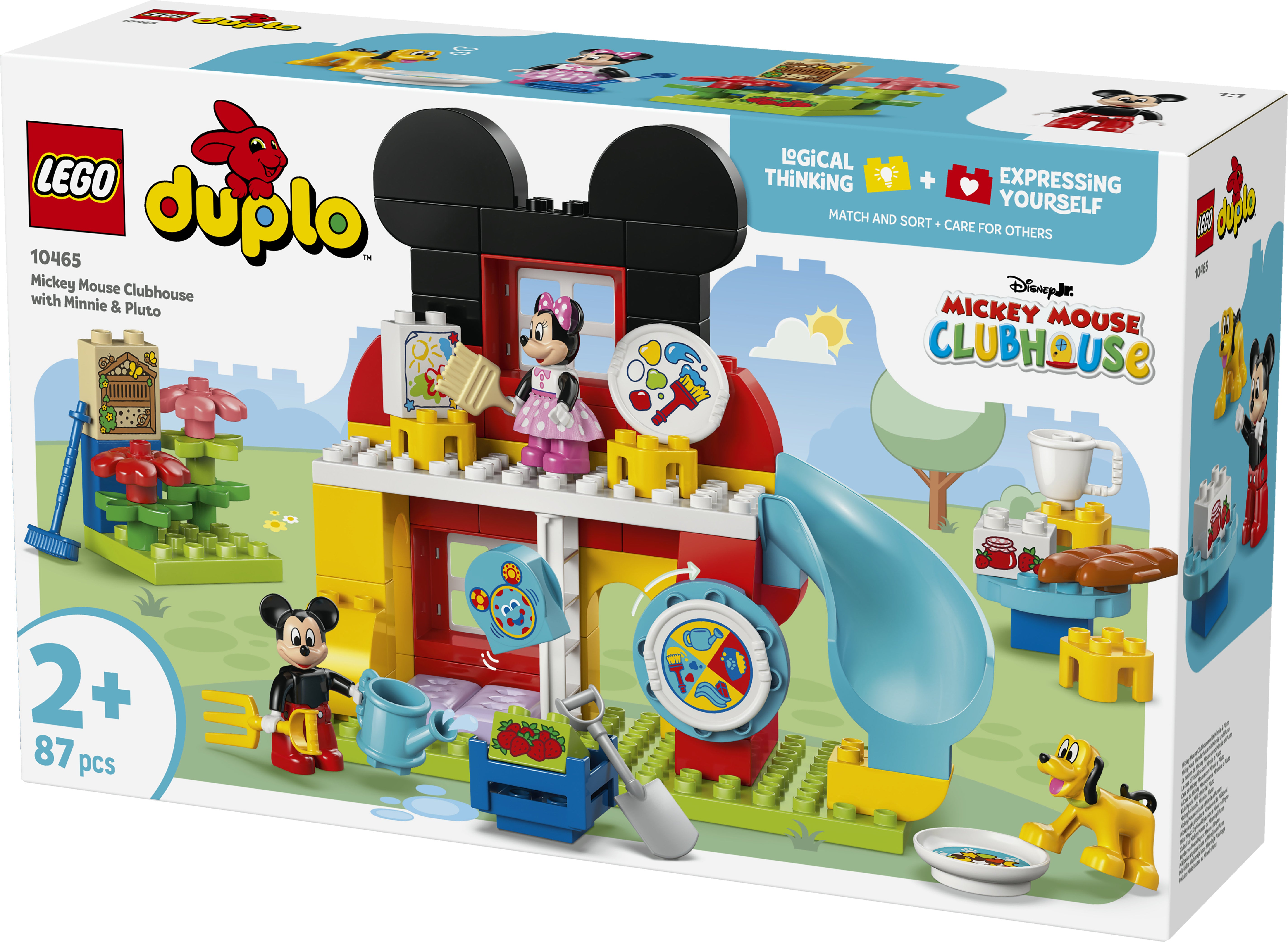 LEGO DUPLO Disney 10465 Mickey Mouse Clubhouse with Minnie & Pluto 2Yrs+