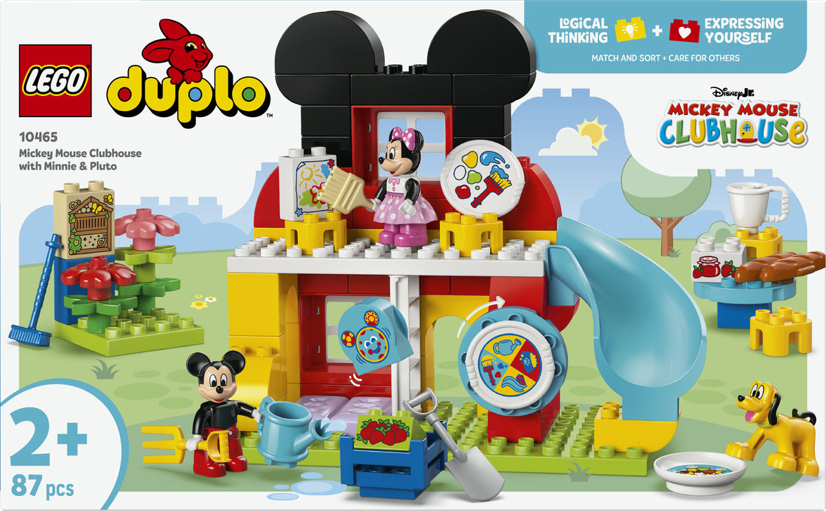 LEGO DUPLO Disney 10465 Mickey Mouse Clubhouse with Minnie & Pluto 2Yrs+