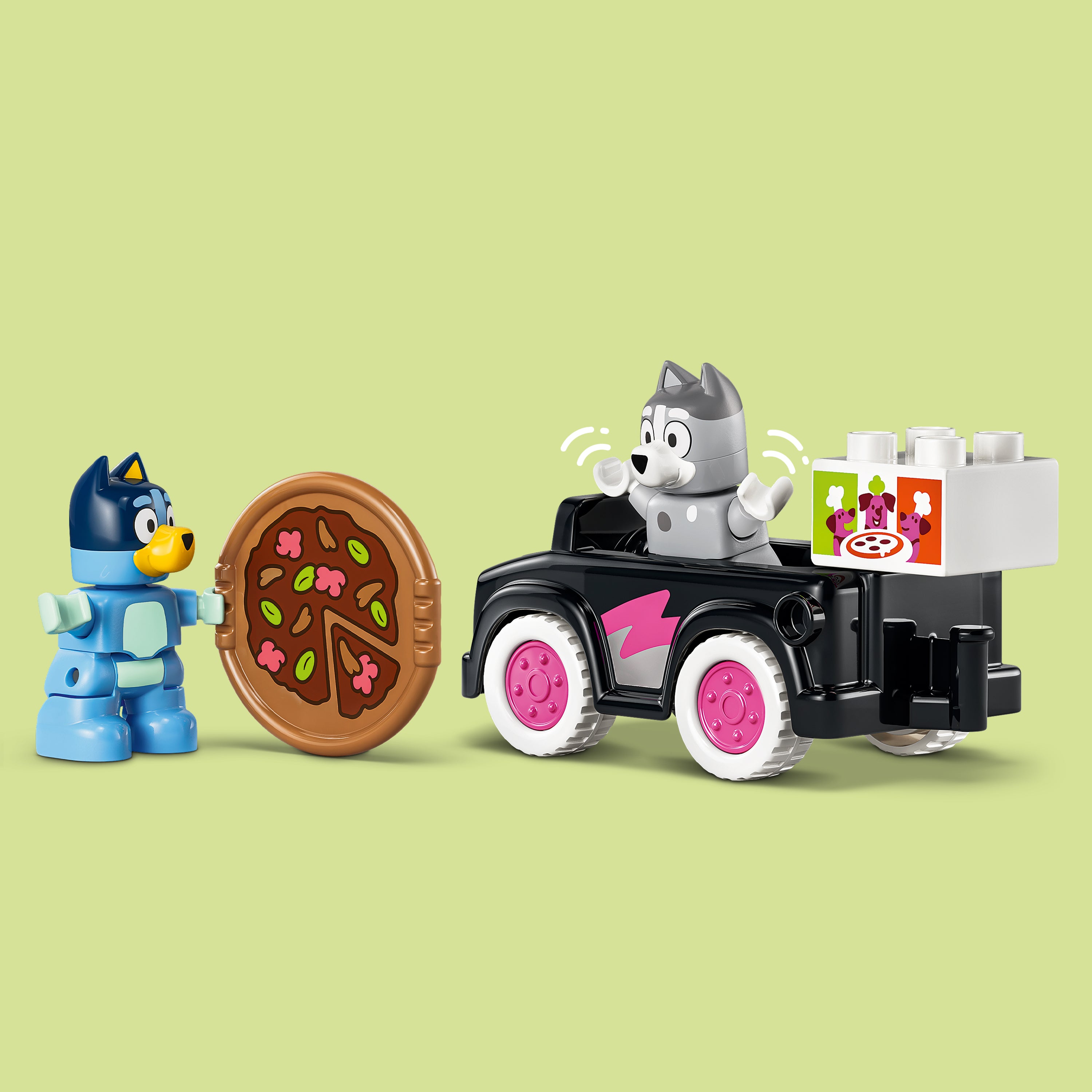 LEGO DUPLO Bluey 10469 Pizza Girls with Muffin and Bluey (2+)