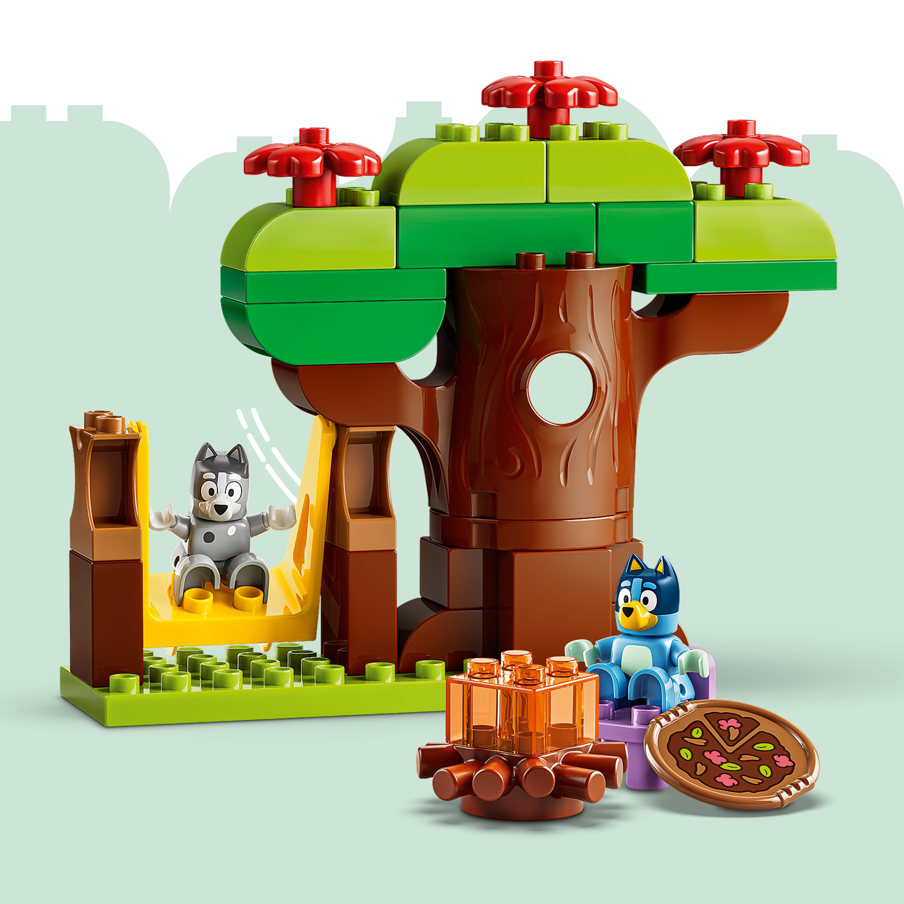 LEGO DUPLO Bluey 10469 Pizza Girls with Muffin and Bluey (2+)